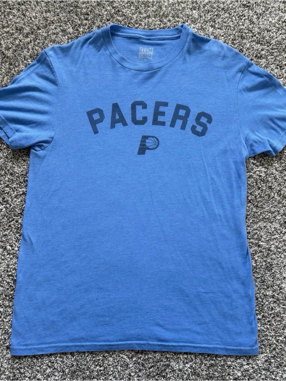 Indiana Pacers T-Shirt Mens S Blue NBA Basketball Graphic Tri Blend Tee